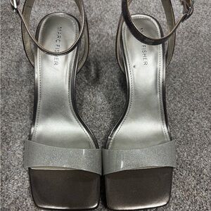 Marc Fisher Silver Women's Heels